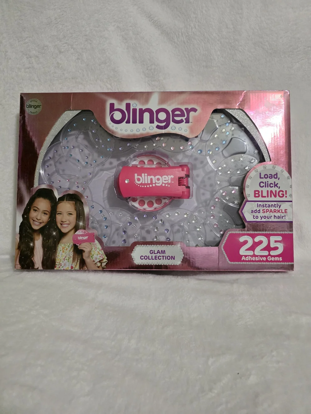Blinger Glam Collection Hair Gem Applicator - Pink